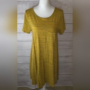 LuLaRoe Carly Short Sleeve Hi-low Dress Size Small